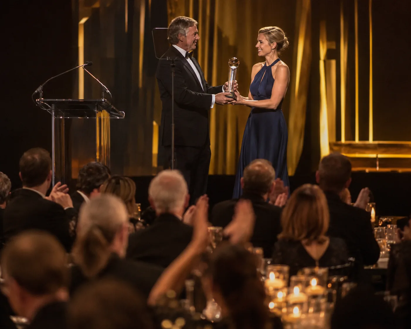 Annual gala dinner awards presentation