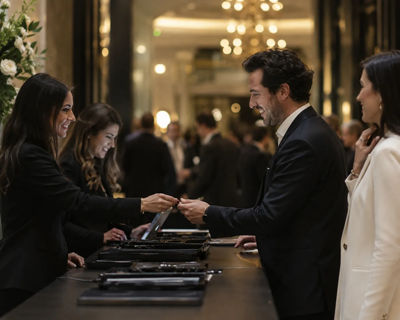 Federal Tax Authority event arrival experience