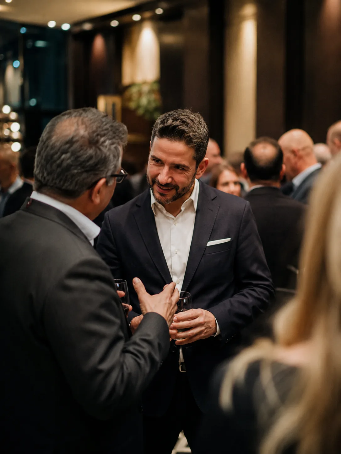 Corporate event guest experience detail